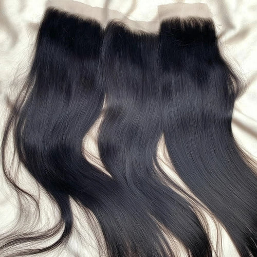 13x4” HD Lace Frontal Raw Cambodian Straight - Cambeluxe Hair